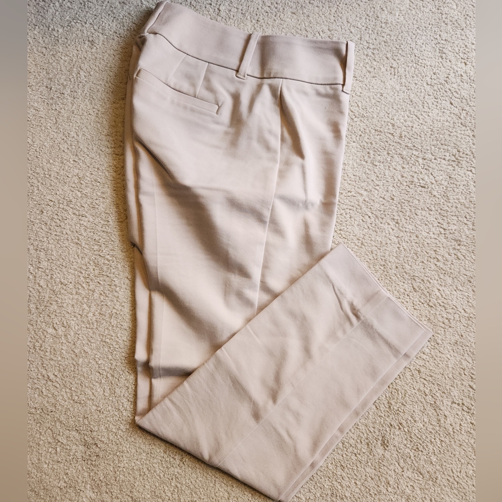White House Black Market Cream Women's Pants